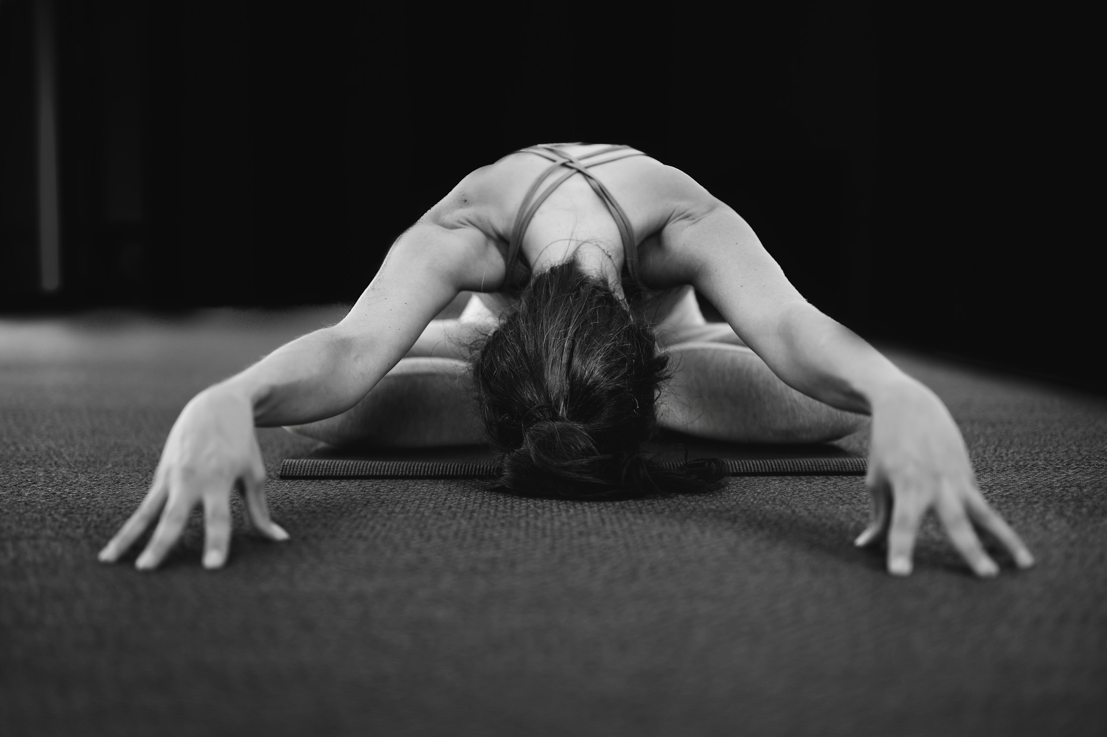 Half Moon Pose hero image Yoga practitioner holding Half Moon pose outdoors