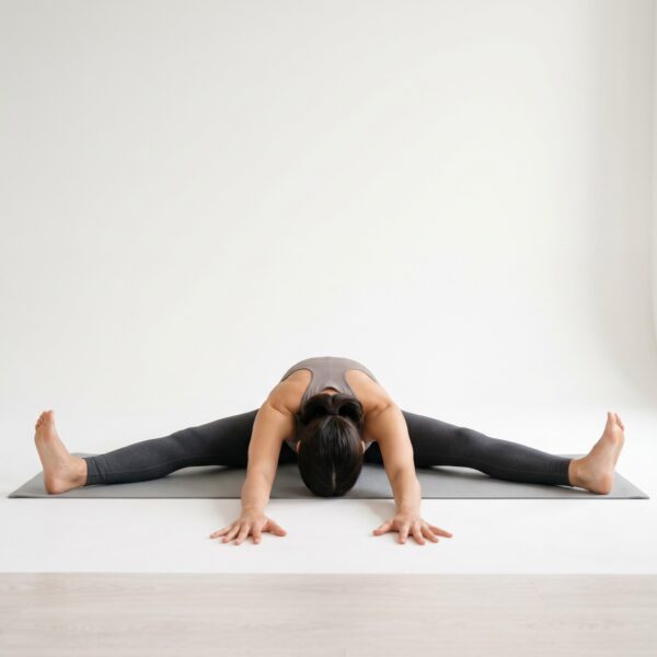 Upavistha Konasana - Wide-Angle Seated Fold Upavistha Konasana - Wide-Angle Seated Fold yoga pose thumbnail for Pose for a Cause